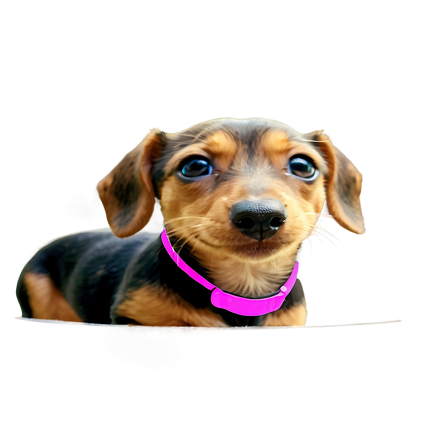 Smiling Dachshund Face Png 06122024 PNG Image