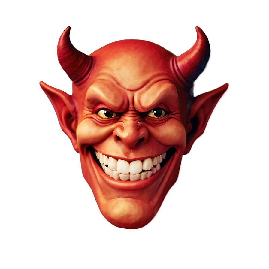 Smiling Devil Emoji Png Nkt79 PNG Image