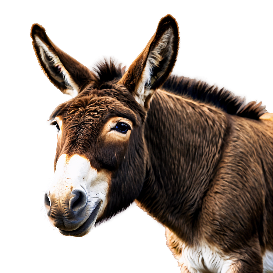 Smiling Donkey Graphic Png 80 PNG Image