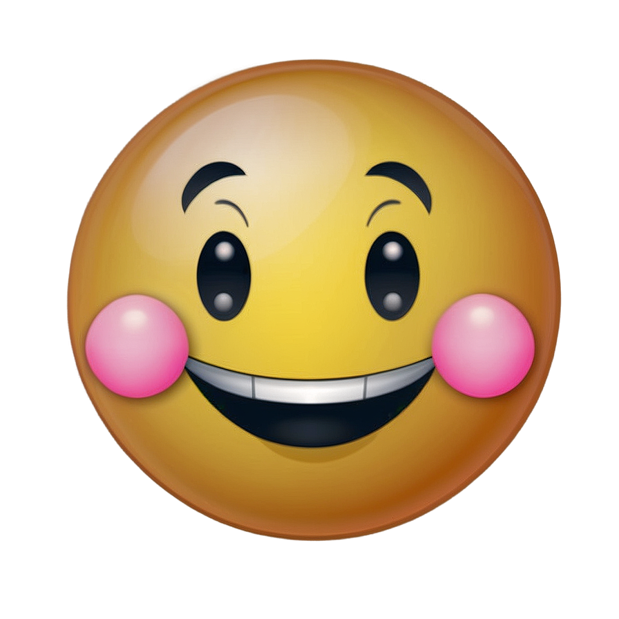 Smiling Emoji With Blush Png 05242024 PNG Image