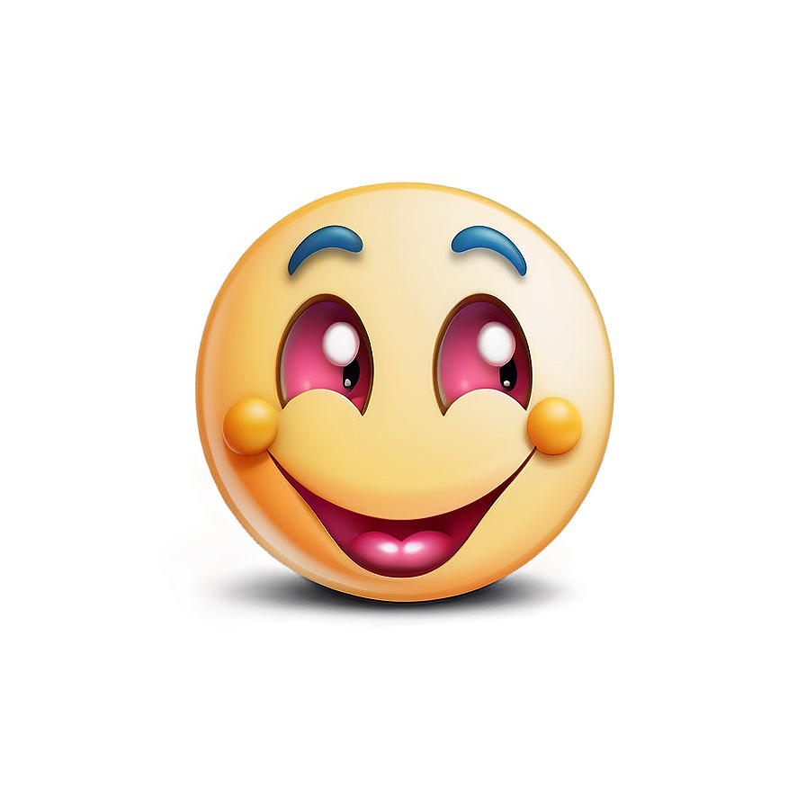 Smiling Emoji With Rosy Cheeks Png 05242024 PNG Image