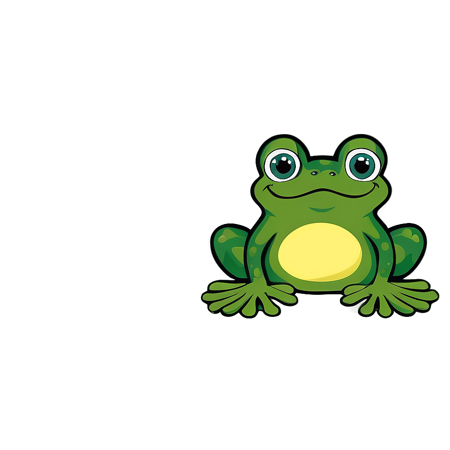 Smiling Frog Clipart Png Fda PNG Image