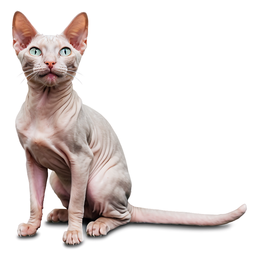 Smiling Hairless Cat Png Lhs56 PNG Image