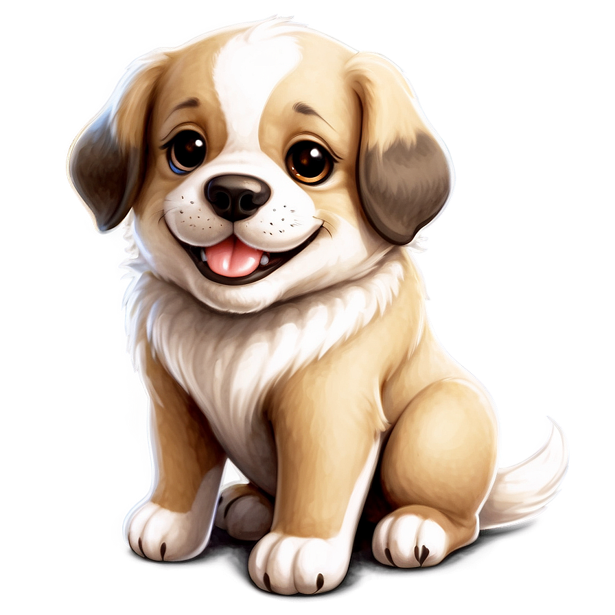 Smiling Kawaii Puppy Png 87 PNG Image