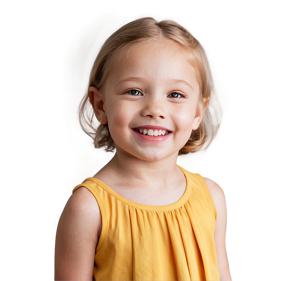 Smiling Kid Portrait Png 24 PNG Image