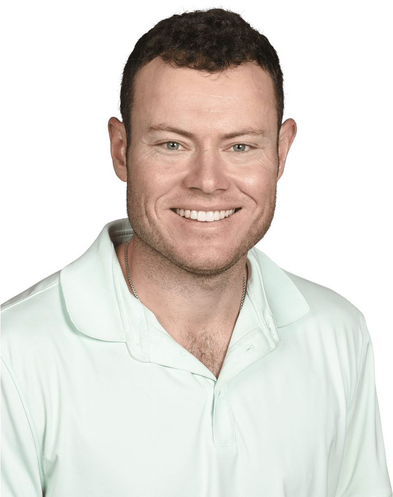 Smiling Manin Light Green Polo Shirt PNG Image