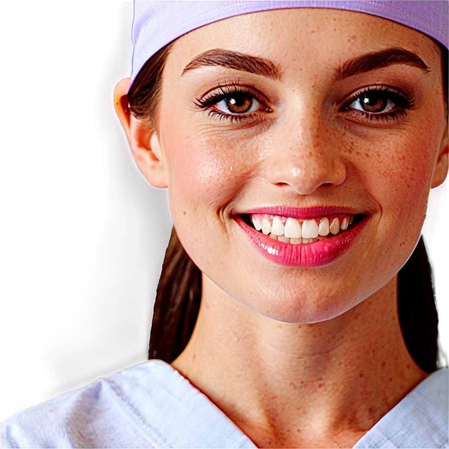 Smiling Nurse Character Png Ugn PNG Image