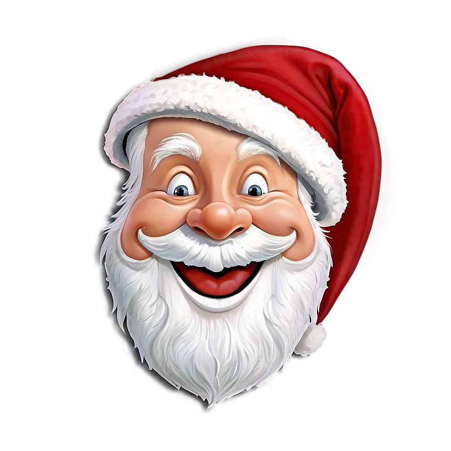 Smiling Santa Face Png 81 PNG Image