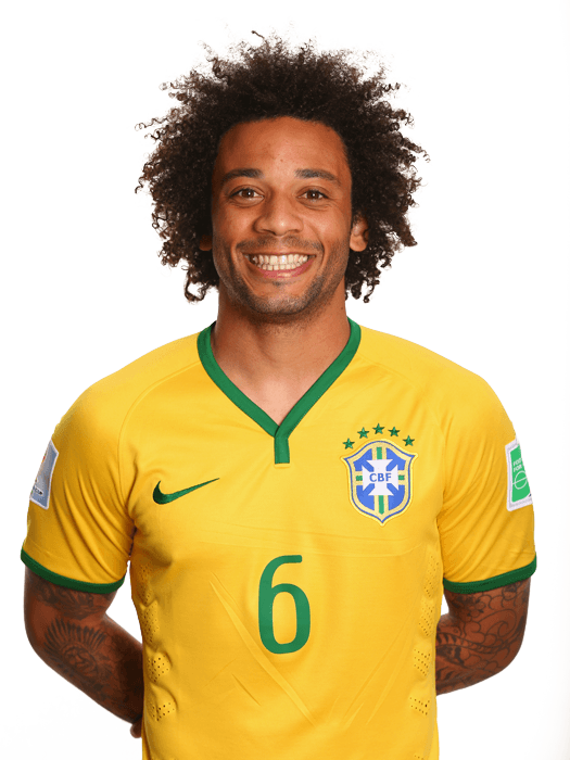 Smiling Soccer Playerin Yellow Jersey PNG Image