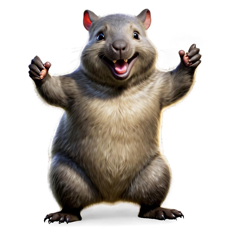 Smiling Wombat Png 51 PNG Image