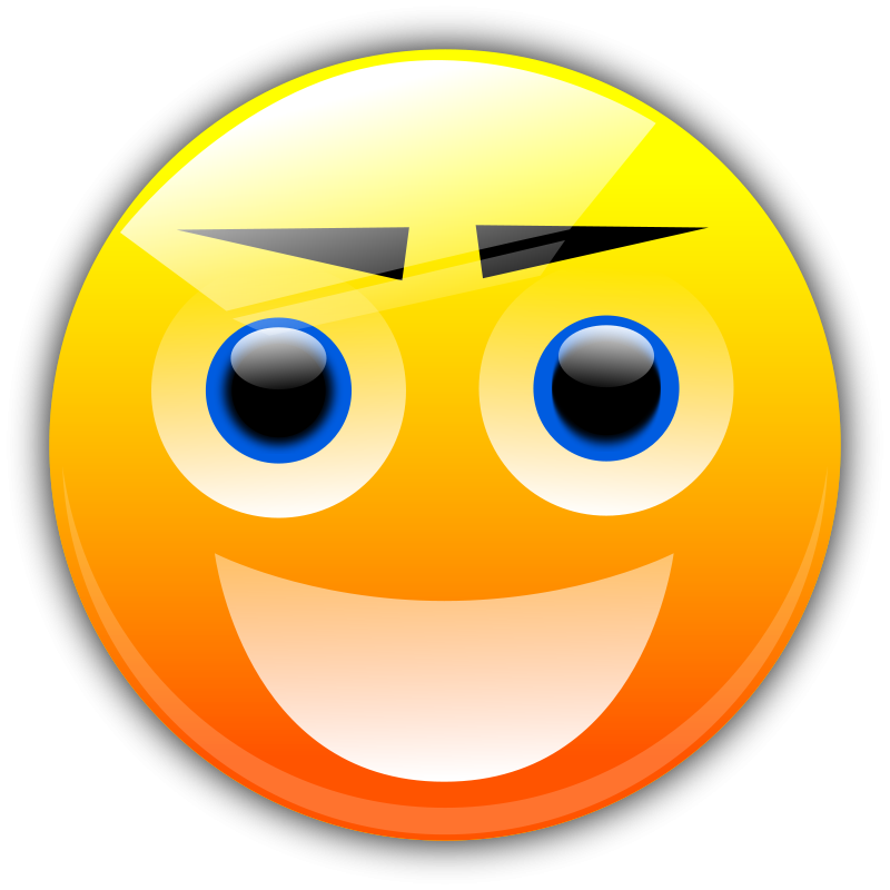 Smirking Emoji Graphic PNG Image