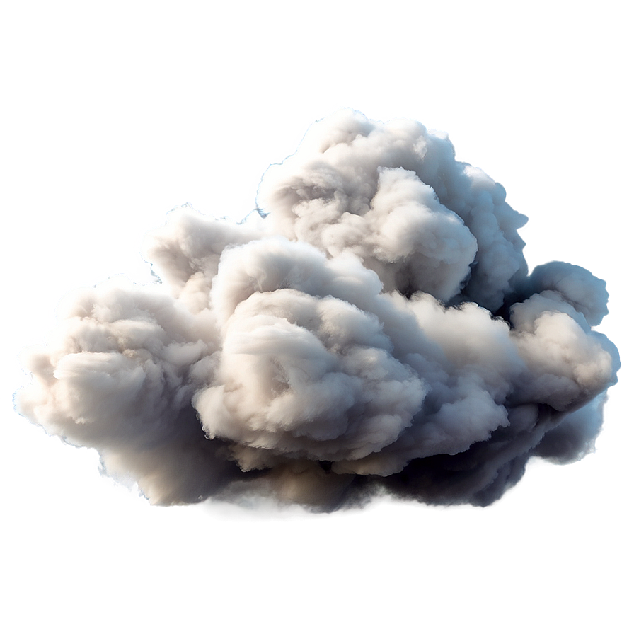 Smoke Cloud Scene Png Man49 PNG Image