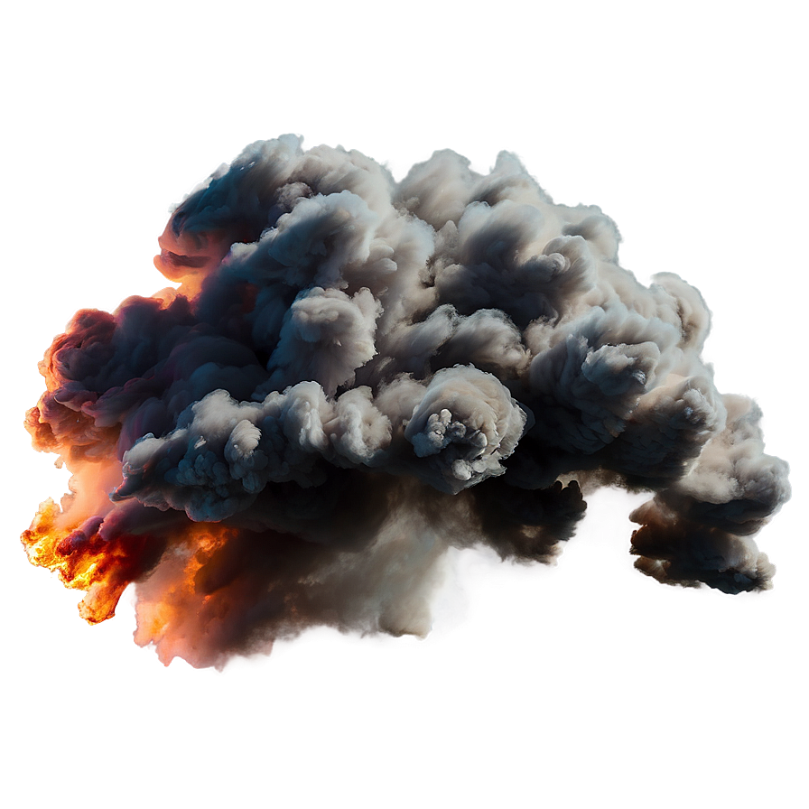 Smoke Explosion B PNG Image