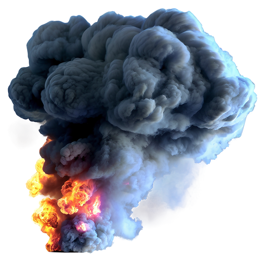 Smoke Explosion Mockup Png 76 PNG Image