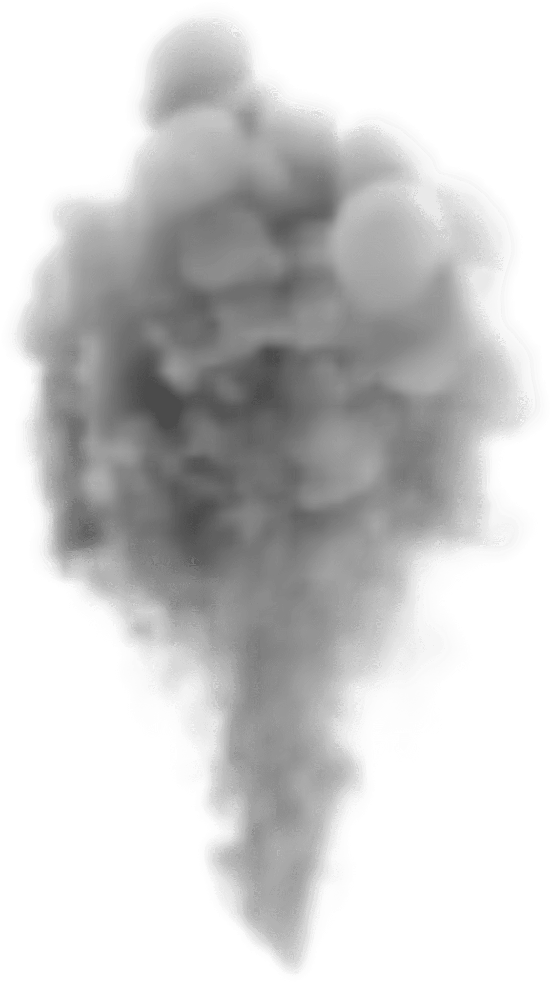 Smoke Plume Graphic No Smoking Context PNG Image