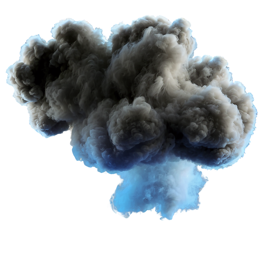 Smoke Puff Effect Png Dry PNG Image