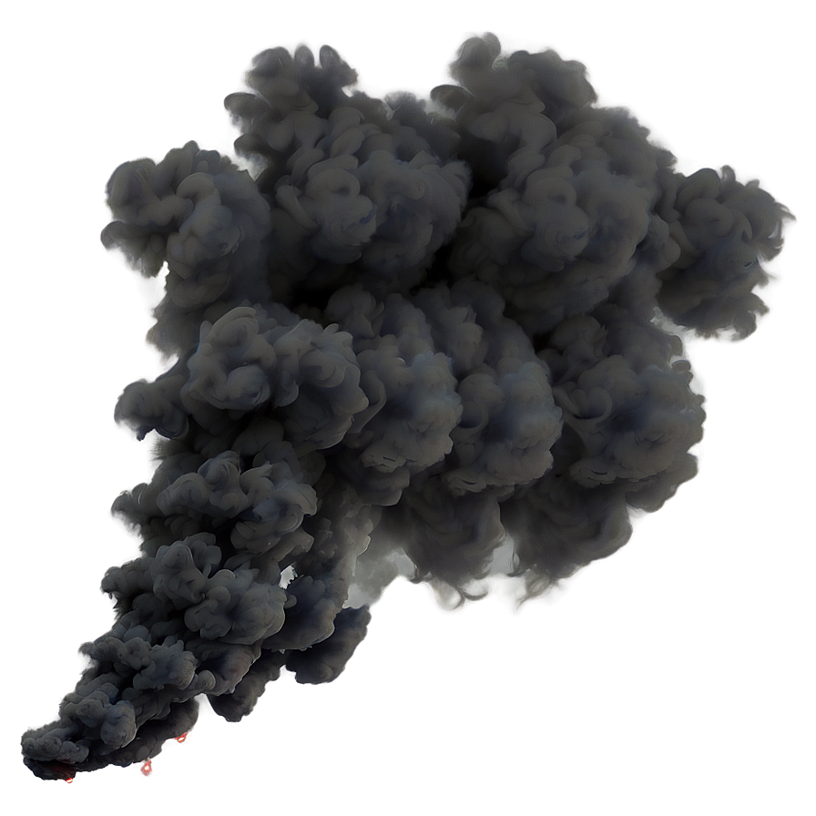 Smoke Trail C PNG Image