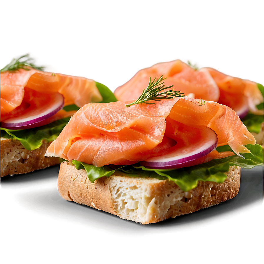 Smoked Salmon Sandwich Png 76 PNG Image