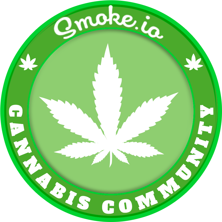 Smokeio Cannabis Community Logo PNG Image