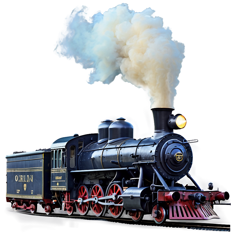 Smokey Steam Train Png 06262024 PNG Image