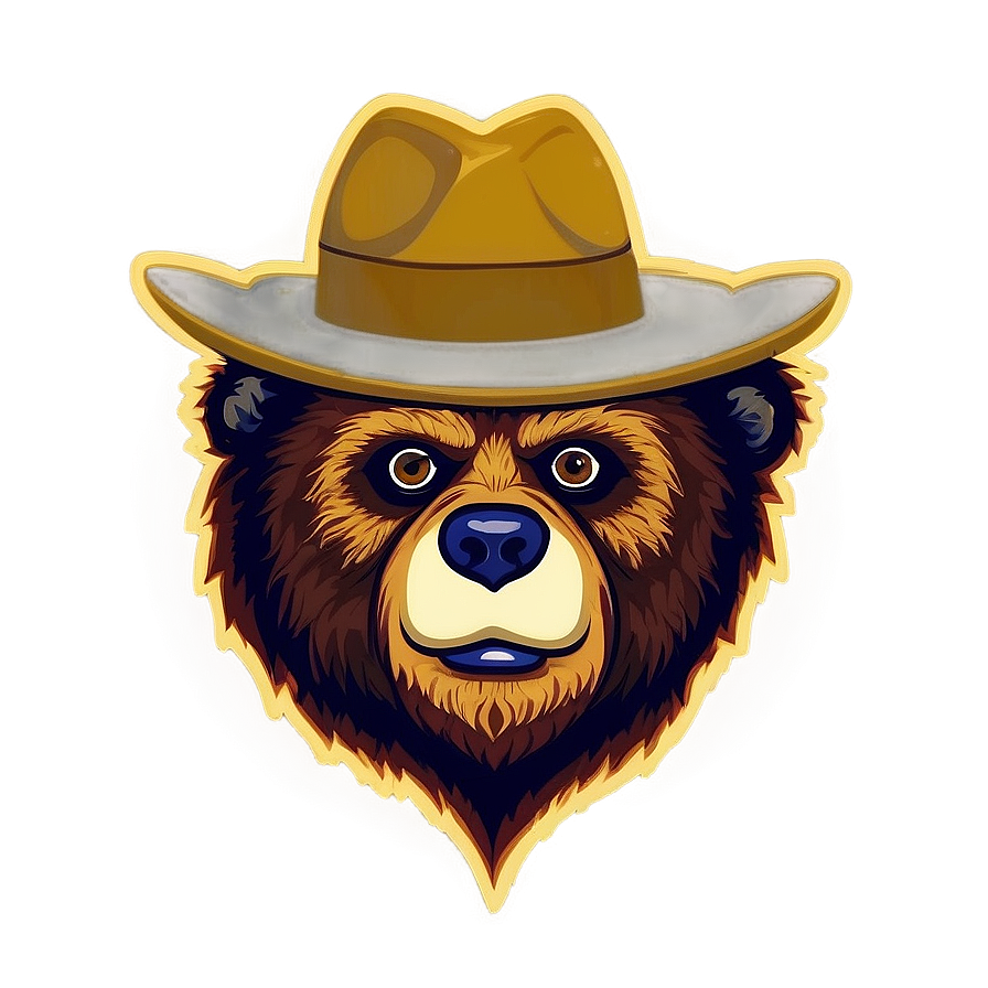 Smokey The Bear Awareness Icon Png 88 PNG Image