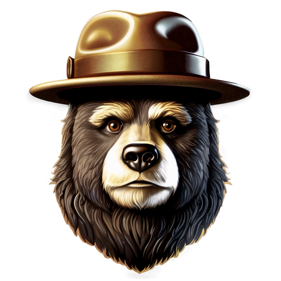 Smokey The Bear Logo Design Png 06122024 PNG Image