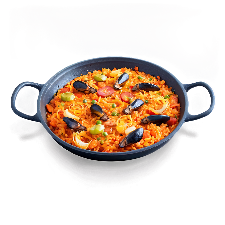 Smoky Paprika Paella Delight Png Gde PNG Image