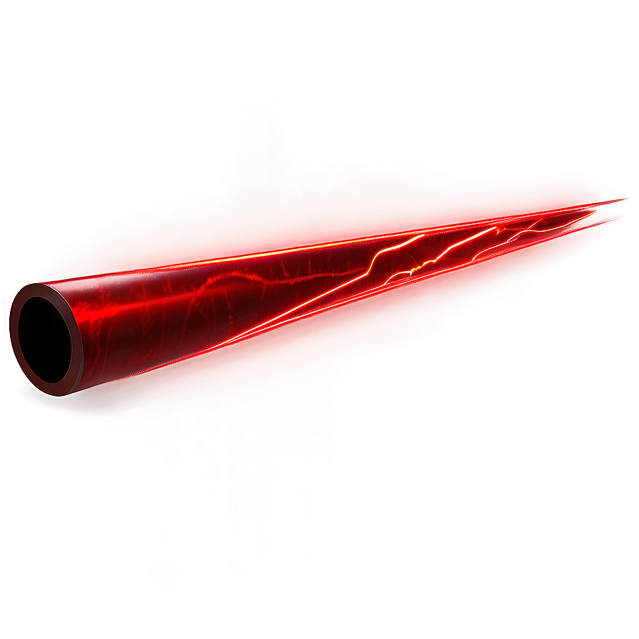 Smooth Red Laser Streak Png Tsv38 PNG Image