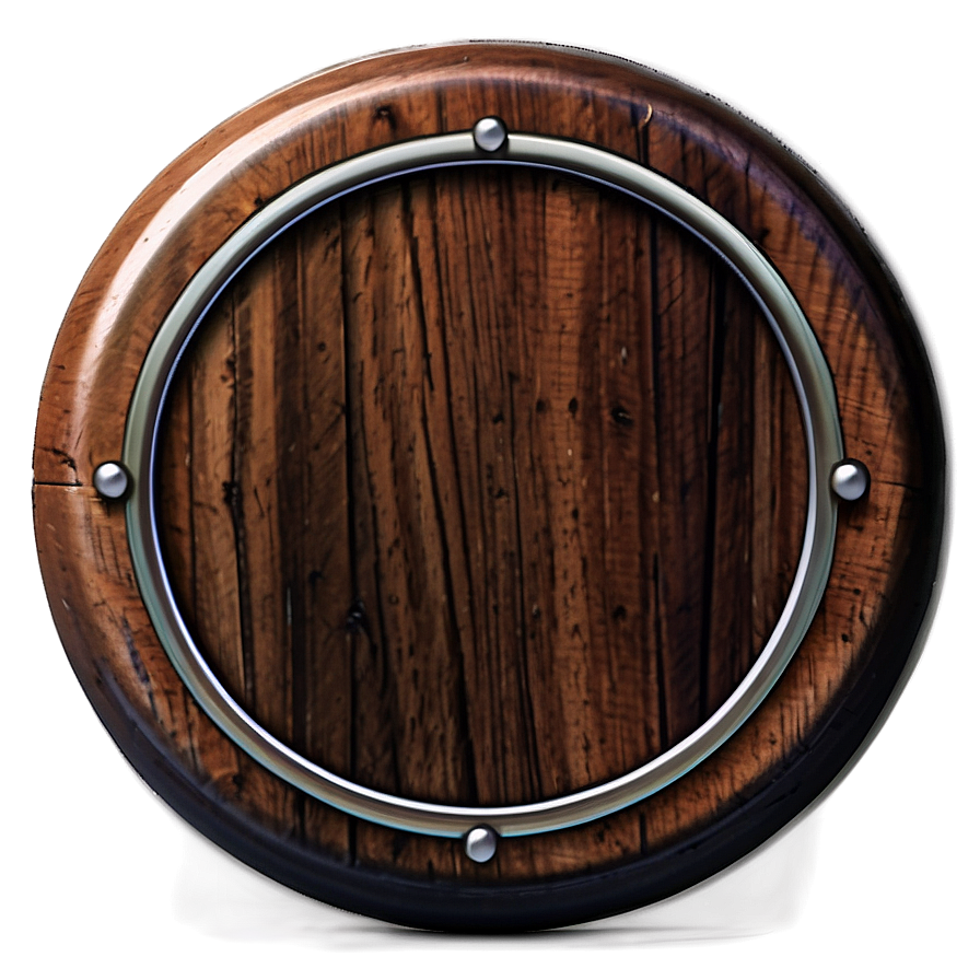 Smooth Wood Circle Finish Png Bvj PNG Image