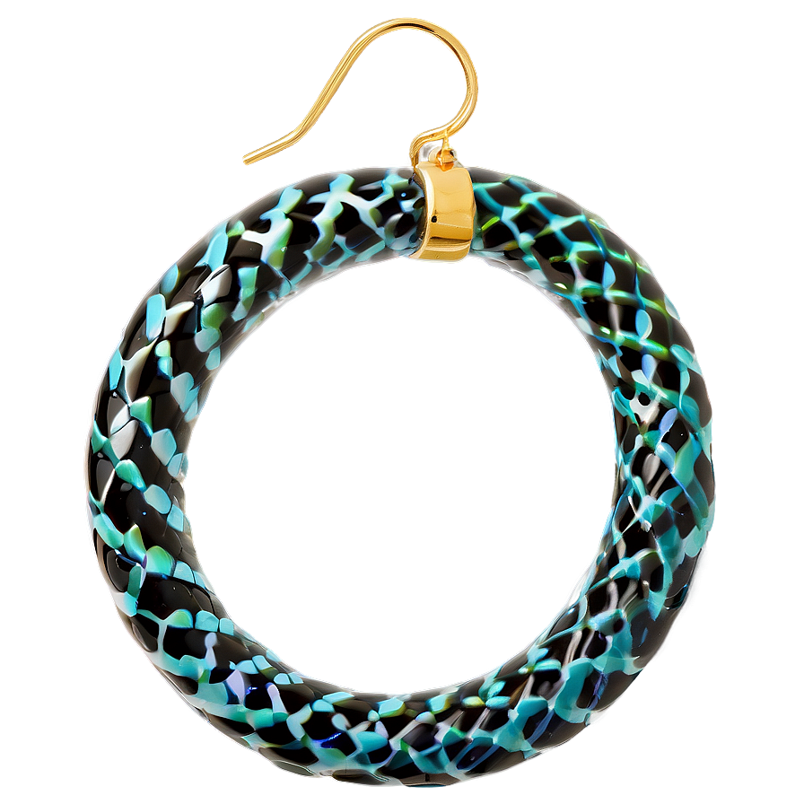 Snake Hoop Earring Png Rlm PNG Image