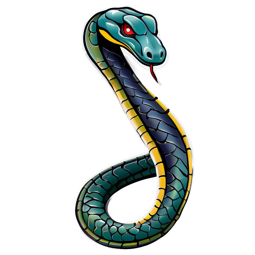 Snake Tattoo B PNG Image