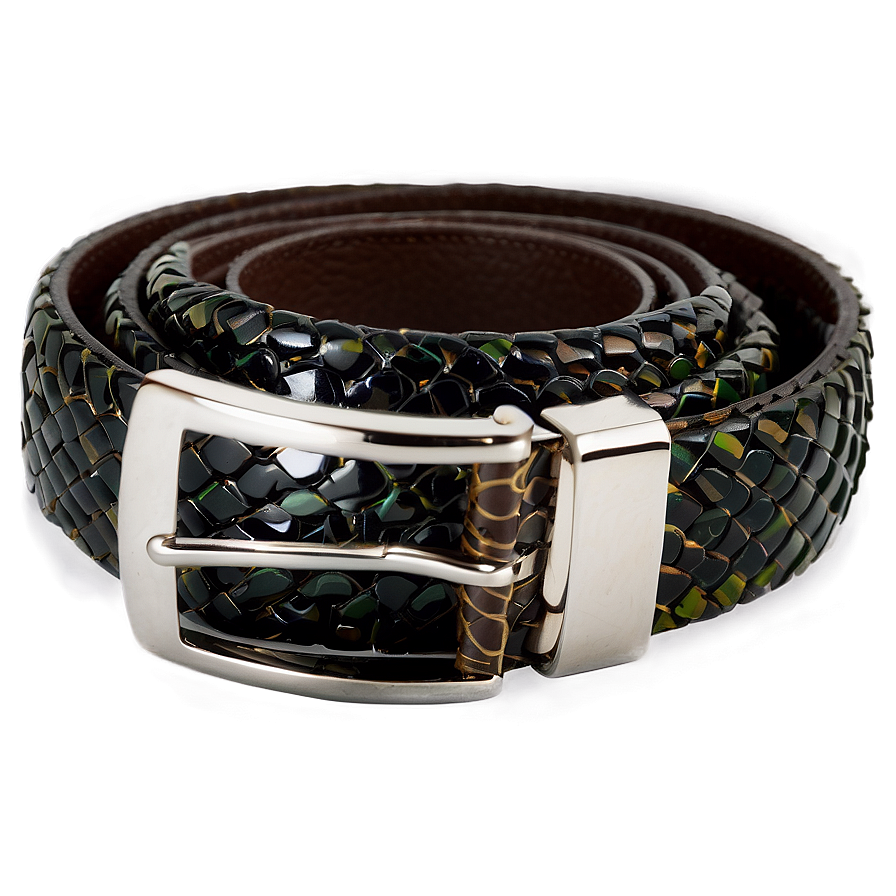 Snakeskin Belt Png 05252024 PNG Image