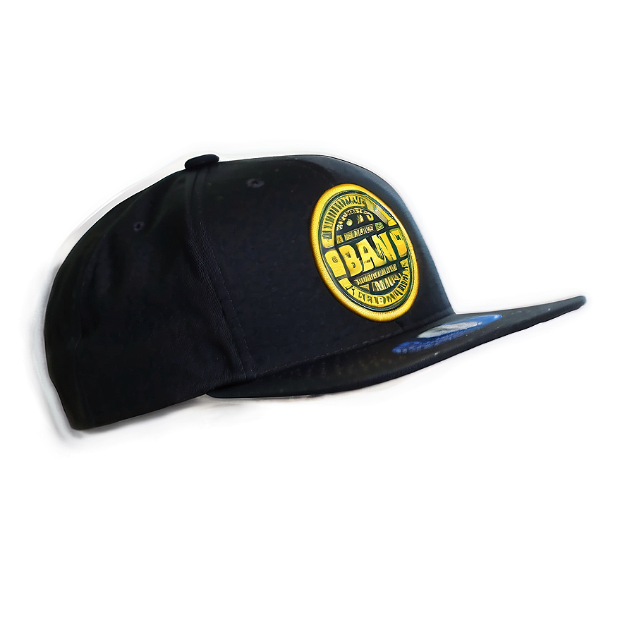 Snapback Hat With Patch Png Feu PNG Image