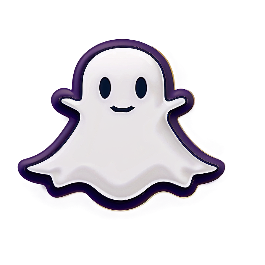 Snapchat Ghost Brand Logo Png 7 PNG Image