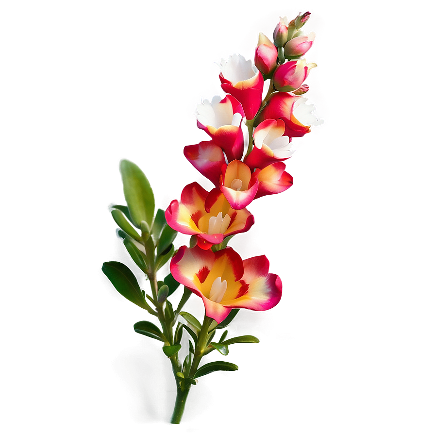 Snapdragon Flower Bush Png 06122024 PNG Image