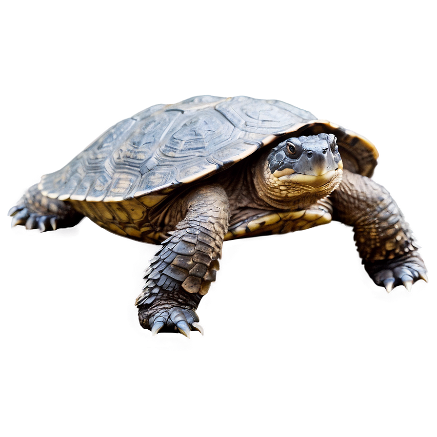 Snapping Turtle In Aquatic Scene Png 06252024 PNG Image