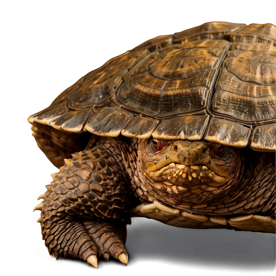 Snapping Turtle In Natural Habitat Png Mvl46 PNG Image