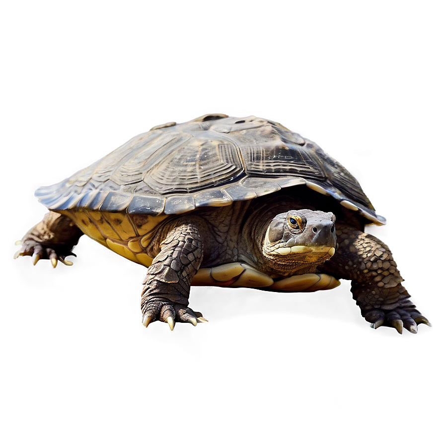 Snapping Turtle On Sandy Shore Png 94 PNG Image