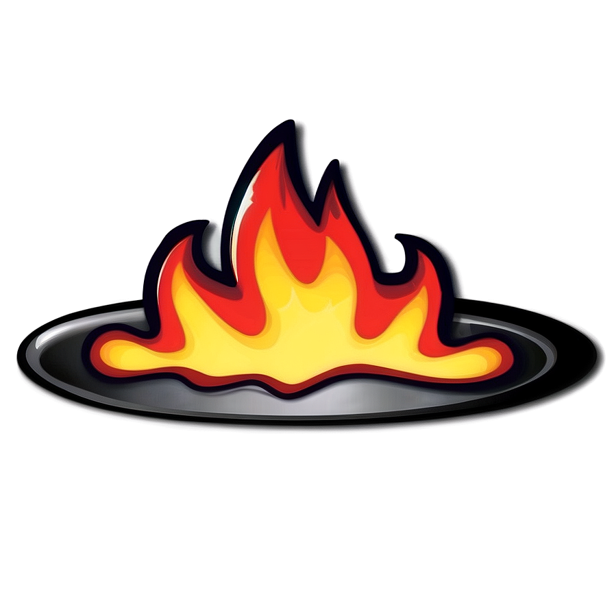 Snappy Cartoon Fire Png 06262024 PNG Image