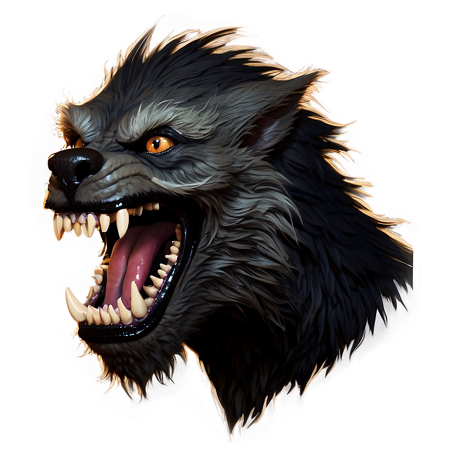 Snarling Werewolf Png Cxj PNG Image