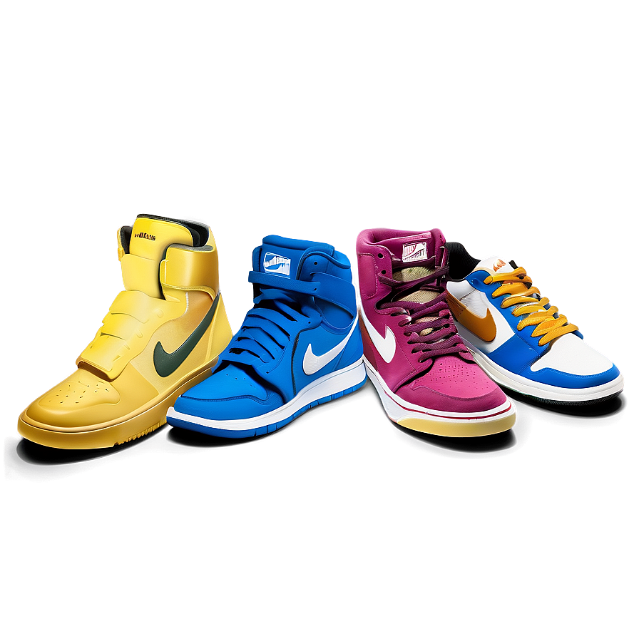 Sneaker Brand Evolution Png 73 PNG Image