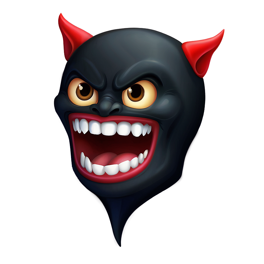 Sneaky Devil Emoji Png Any12 PNG Image