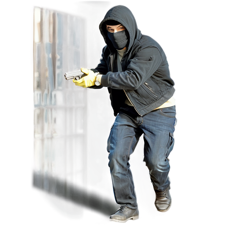 Sneaky Robber Graphic Png Eit PNG Image