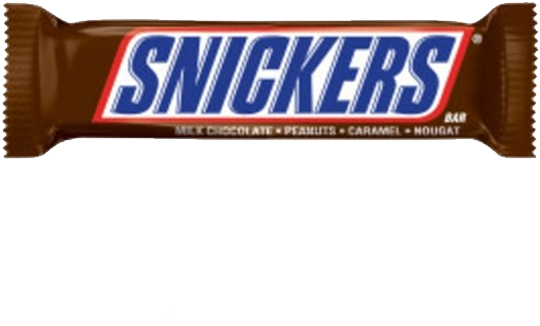 Snickers Chocolate Bar Wrapper PNG Image