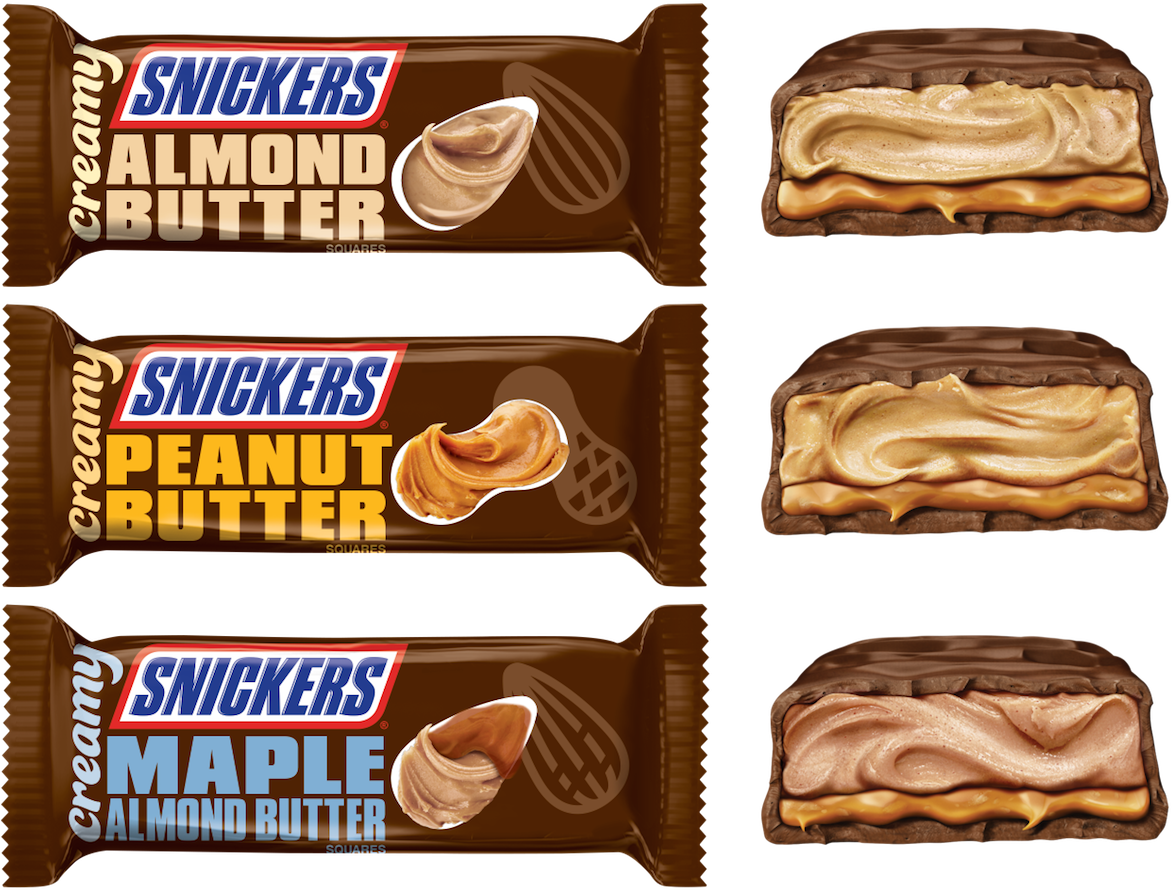 Snickers Creamy Variety Pack PNG Image