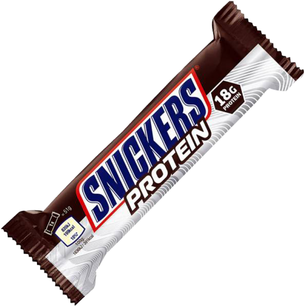 Snickers Protein Bar Packaging PNG Image