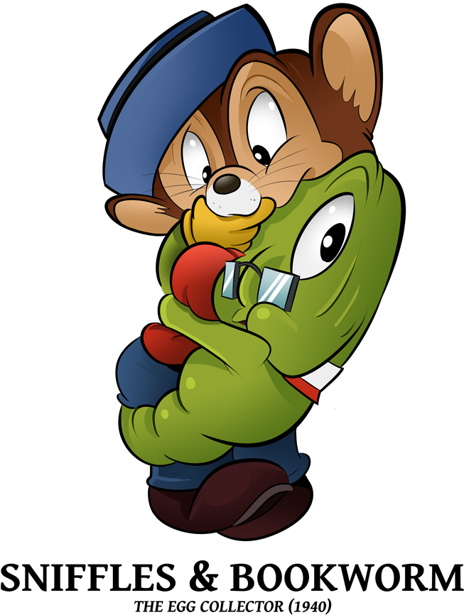 Snifflesand Bookworm Looney Tunes PNG Image