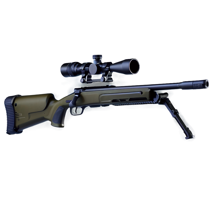 Sniper Rifle Bi-pod Png Ccn PNG Image