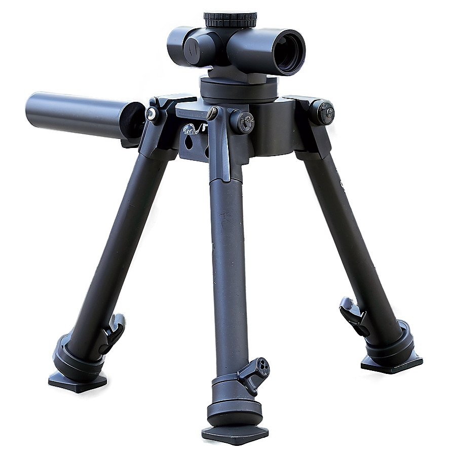 Sniper Rifle Bipod Stand Png 10 PNG Image