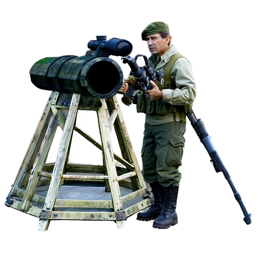 Sniper Watchtower Png 06112024 PNG Image